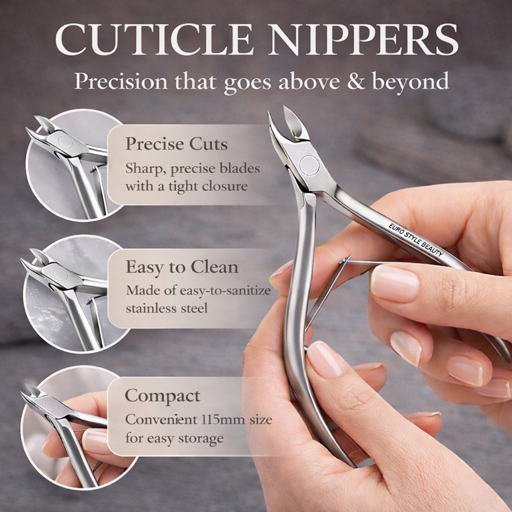 Professional Cuticle Nippers - Euro Style Beauty